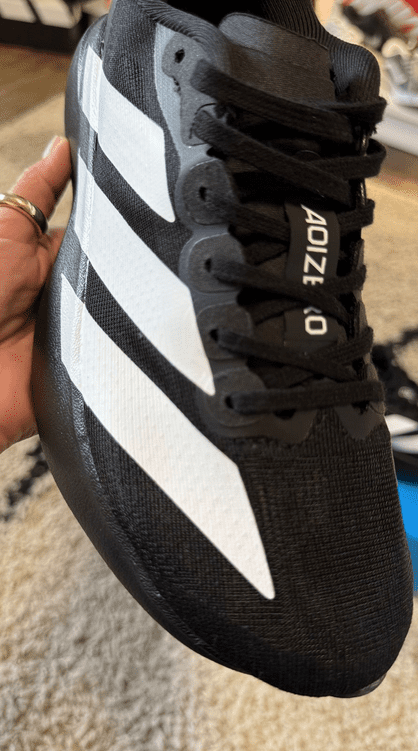 Adidas Adizero EVO SL Preto/Branco Linha Importada - Imagem 4