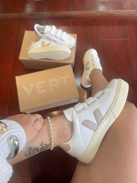Vert Velcro Off/Rosé