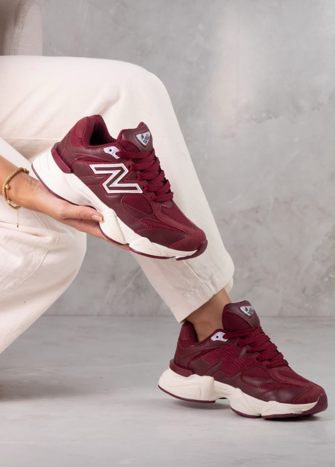 New Balance 9060 Bordo