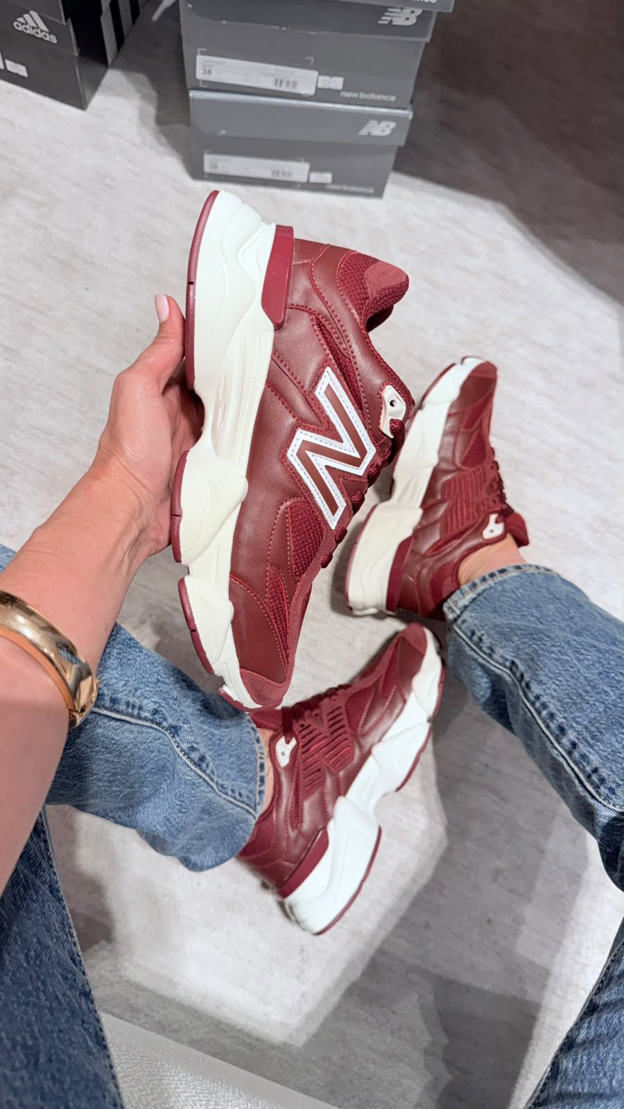 New Balance 9060 Bordo - Imagem 2