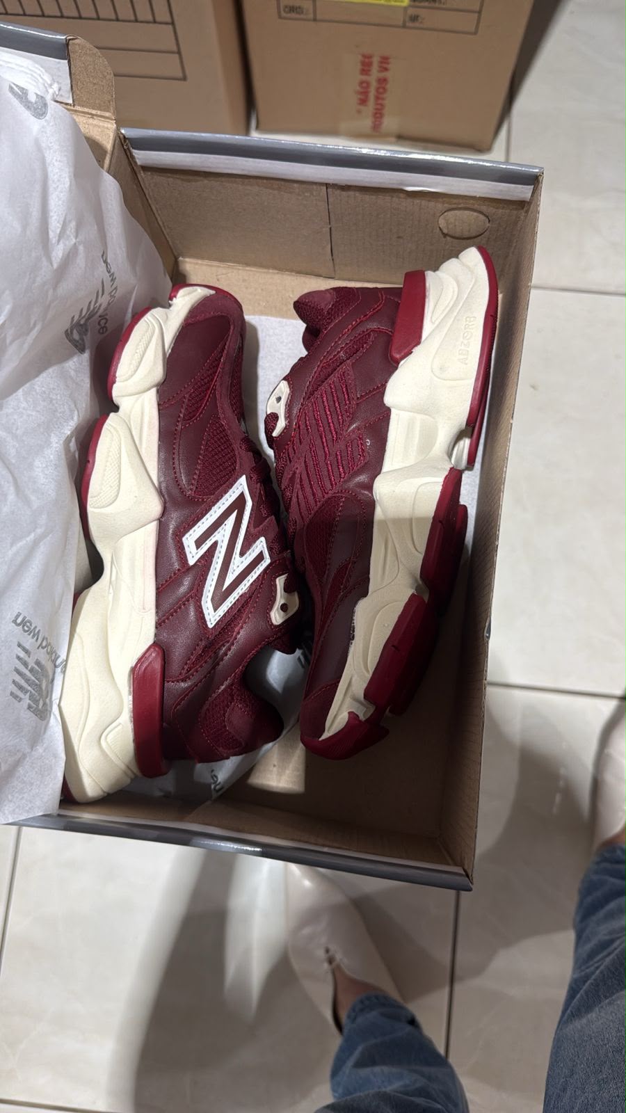 New Balance 9060 Bordo - Imagem 3