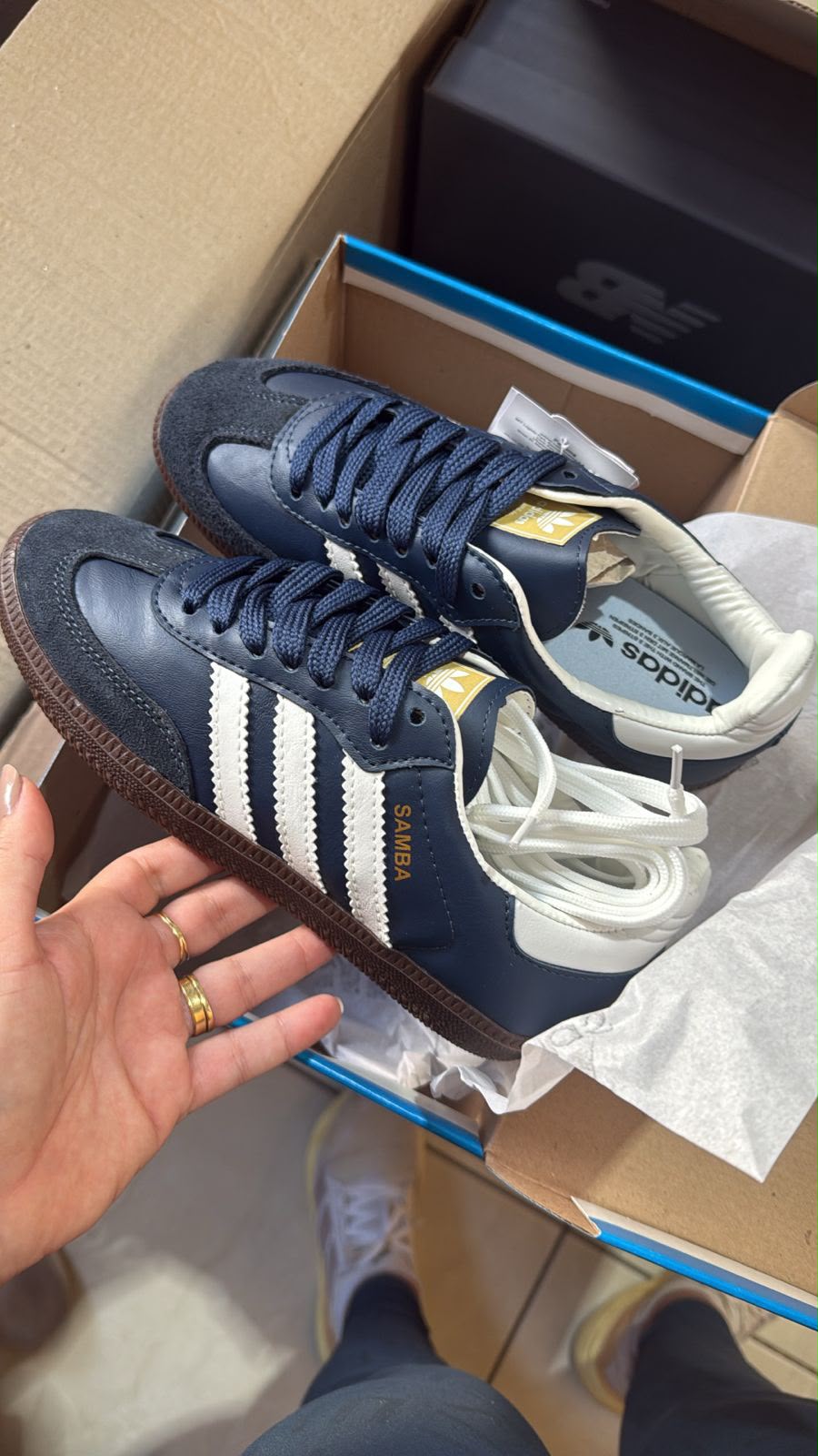 Adidas Samba Azul Marinho - Imagem 3