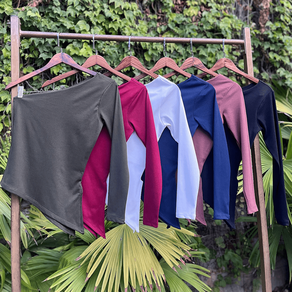Blusa Assimétrica Manga - Imagem 7